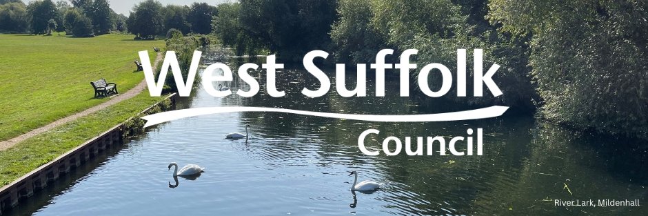 West Suffolk Council's banner