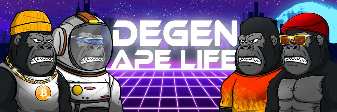 Degen Ape DK banner