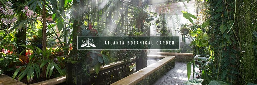 Atlanta Botanical Garden banner