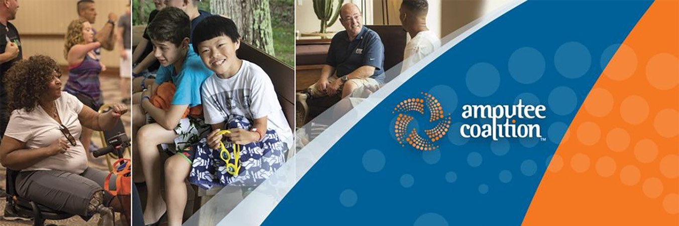 Amputee Coalition's banner