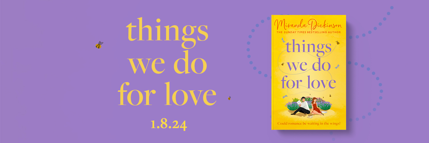 Miranda Dickinson🌟's banner