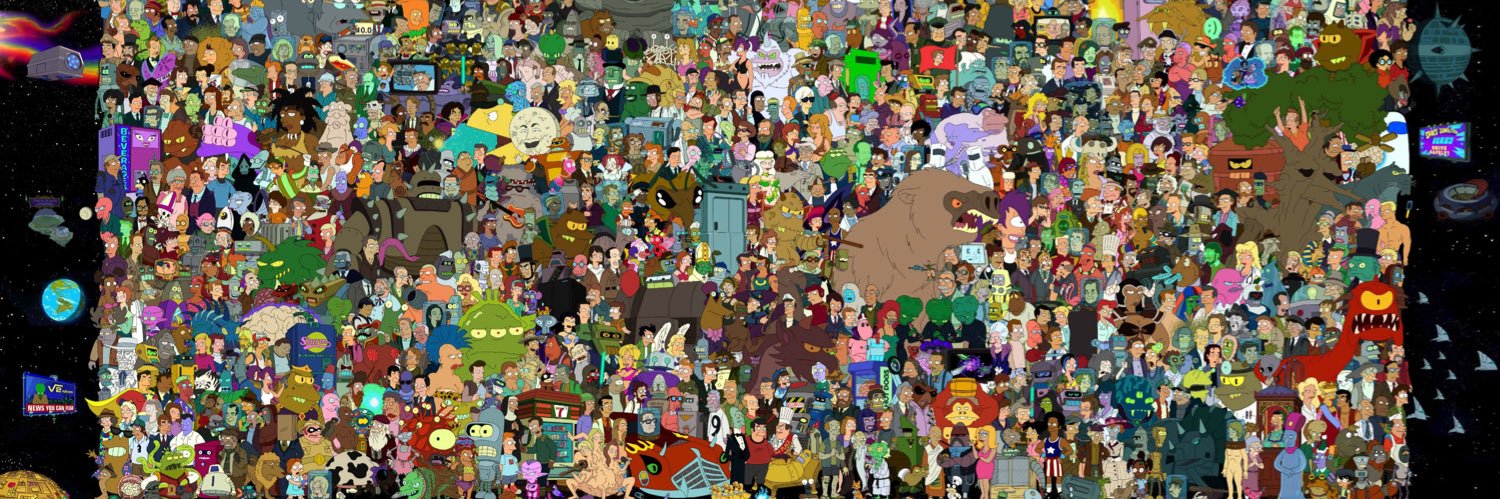 Futurama Character of the Day's banner