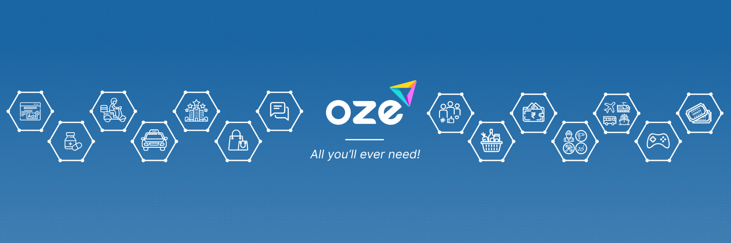 Oze Super App banner