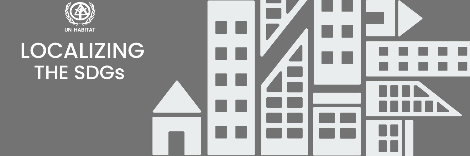 UN-Habitat SDG Localization banner