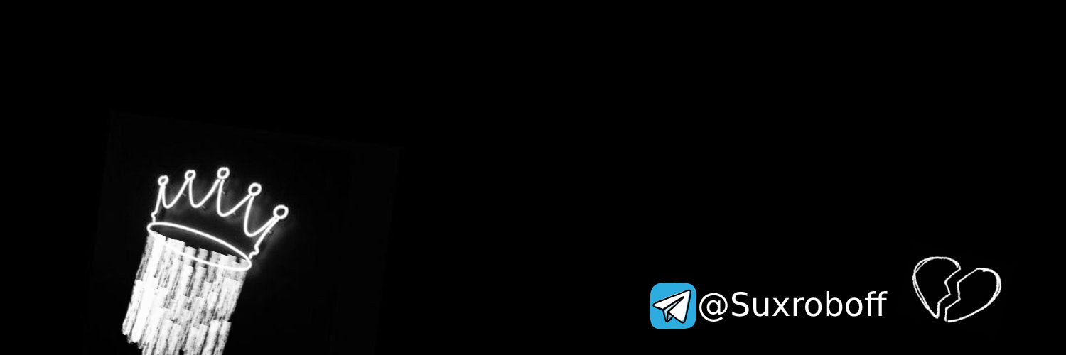 Suxroboff banner