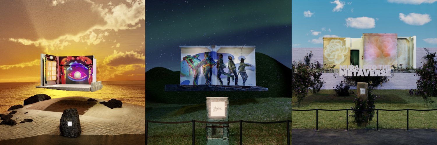 Murals to the Metaverse banner