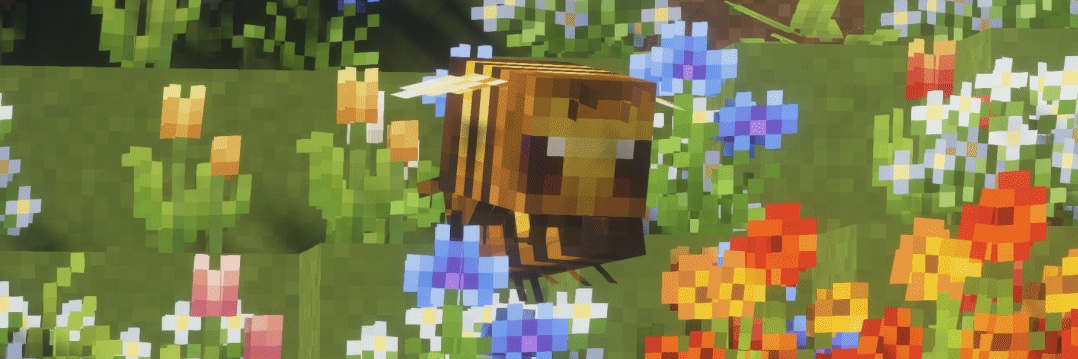 minecraft bee | shedtwt (இдஇ; ) banner