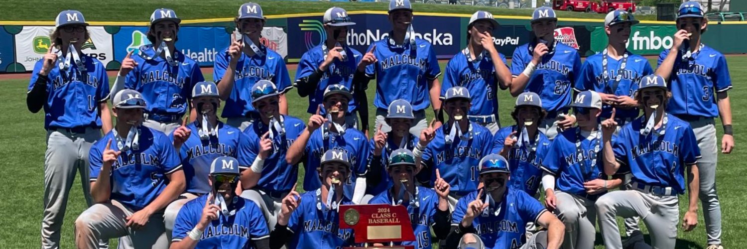 Malcolm Baseball banner