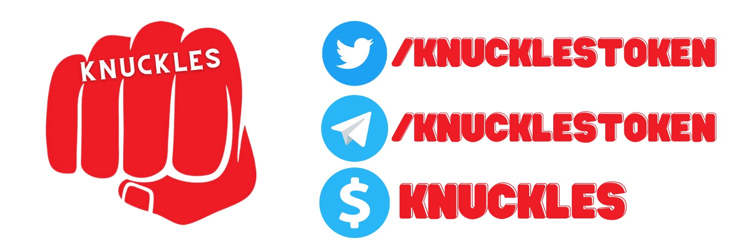 $KNUCKLES banner