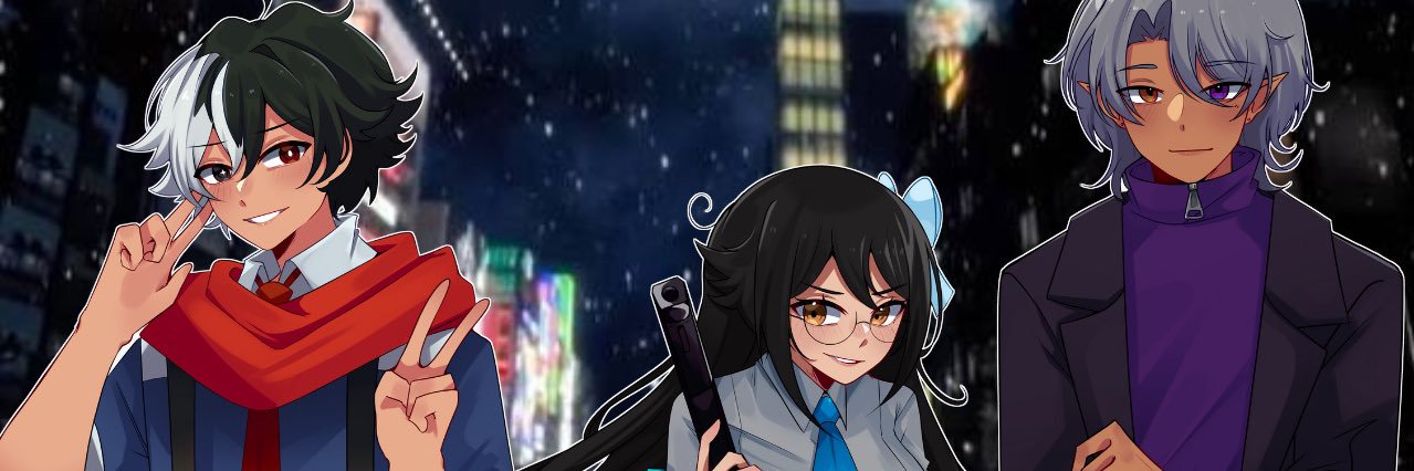 Glace 🍵 ❄️| Vtuber banner