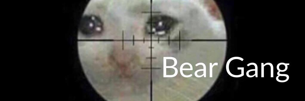 Bear banner