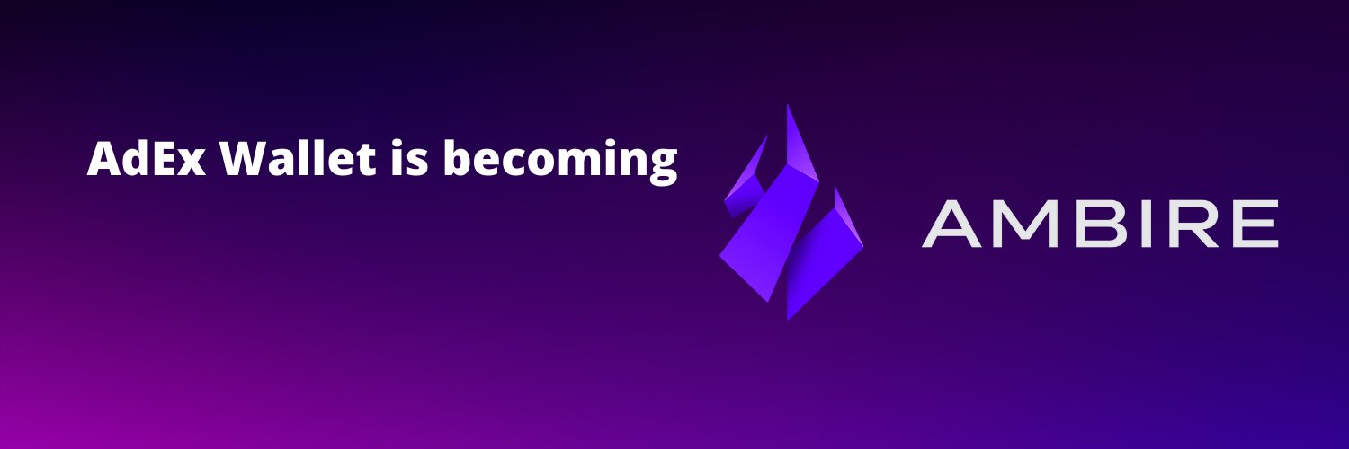 AdexWallet's profile banner image