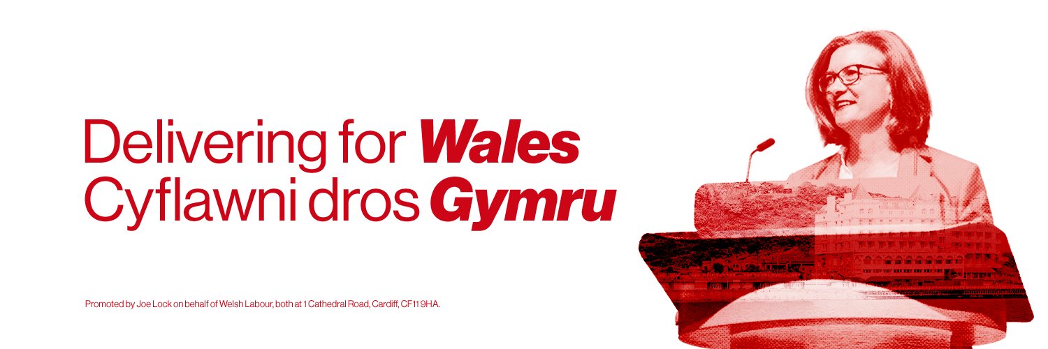 Welsh Labour's banner