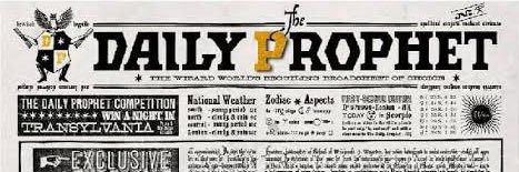 The Daily Prophet banner