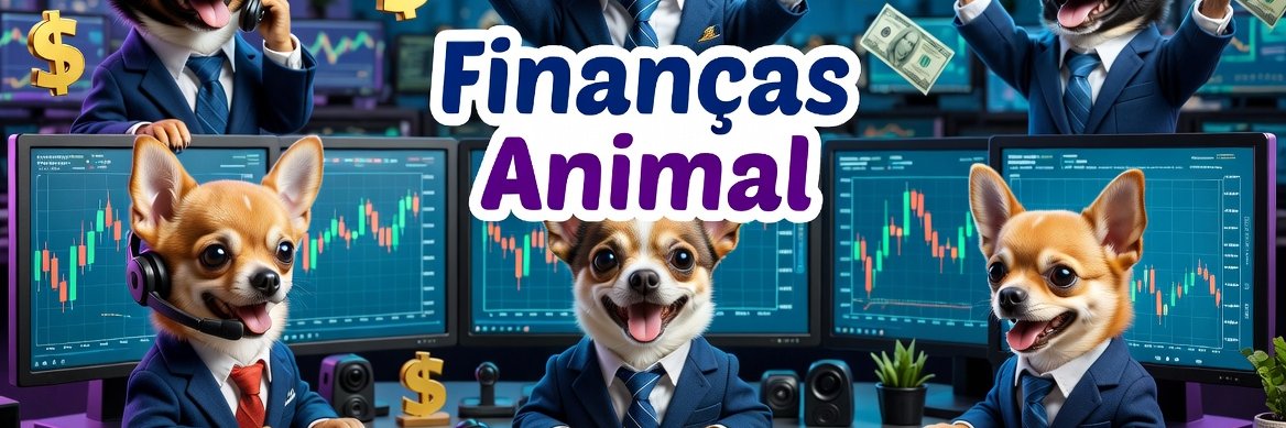 Finanças Animal 🐻📈😂 banner