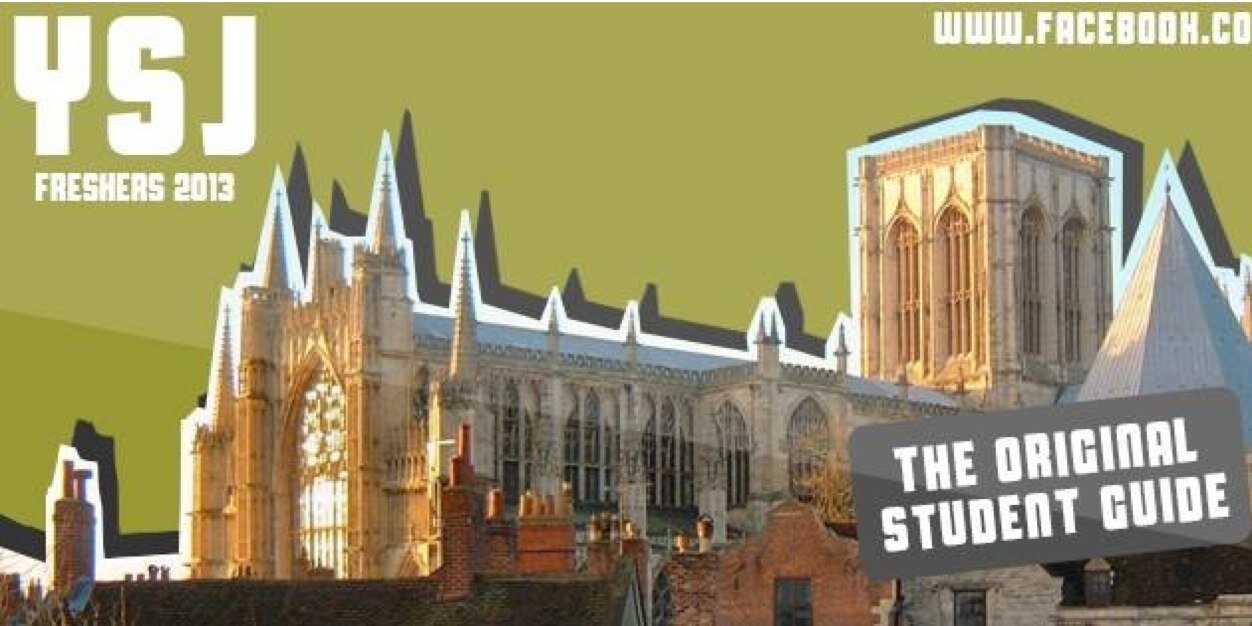 York St John Fresher banner