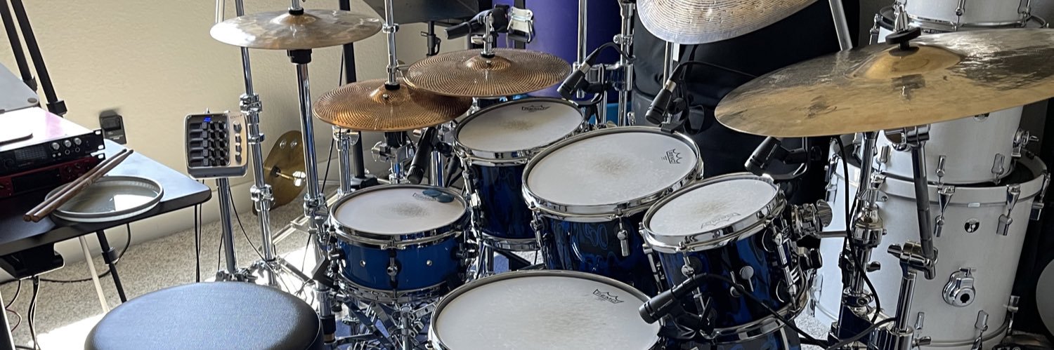 Recet // THE TRAP DRUMMER banner