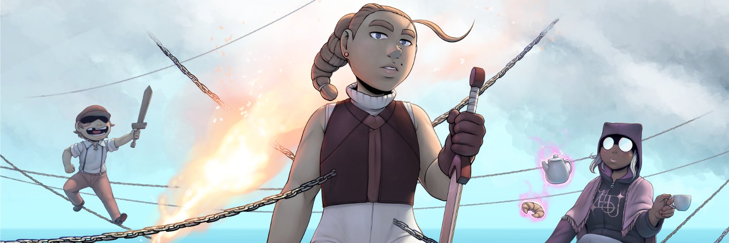 one normal-size bug in a trenchcoat 🍬🐞 banner