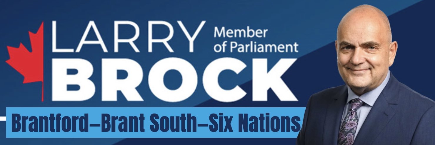 Larry Brock's banner