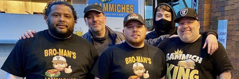 Bro Man's Sammiches, Birria & Burgers banner