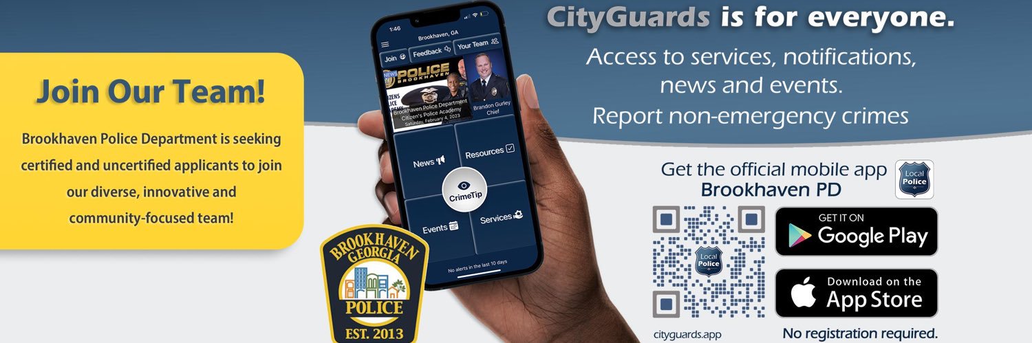 Brookhaven Police banner