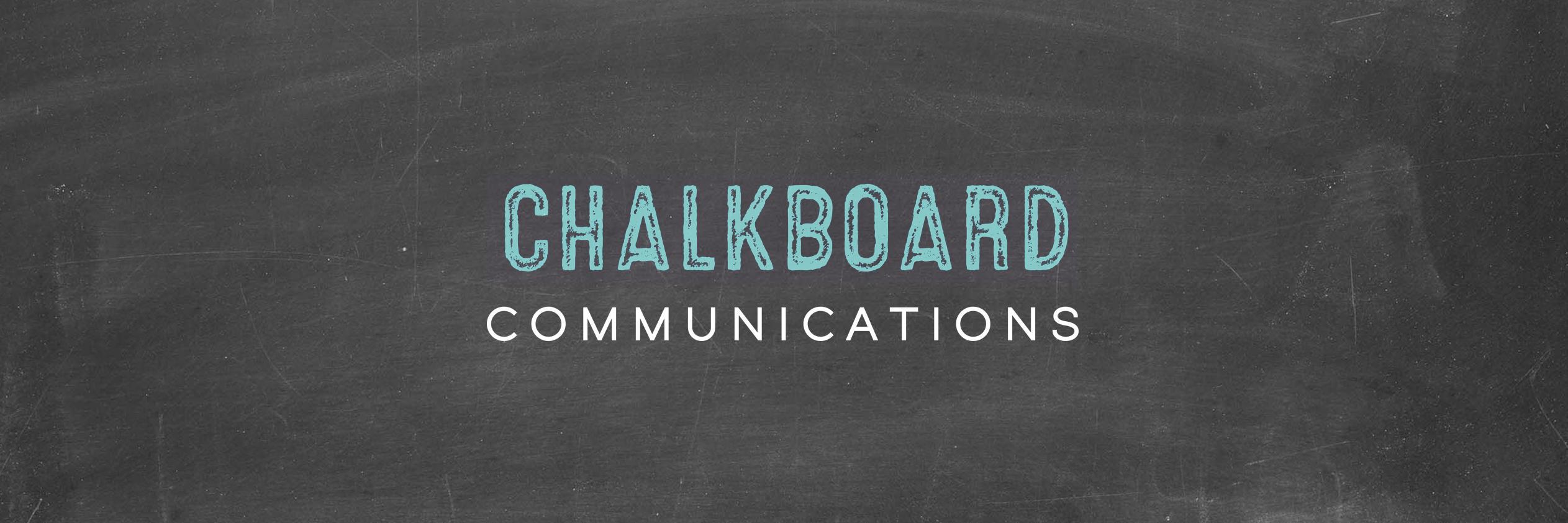 ChalkboardCommPR banner