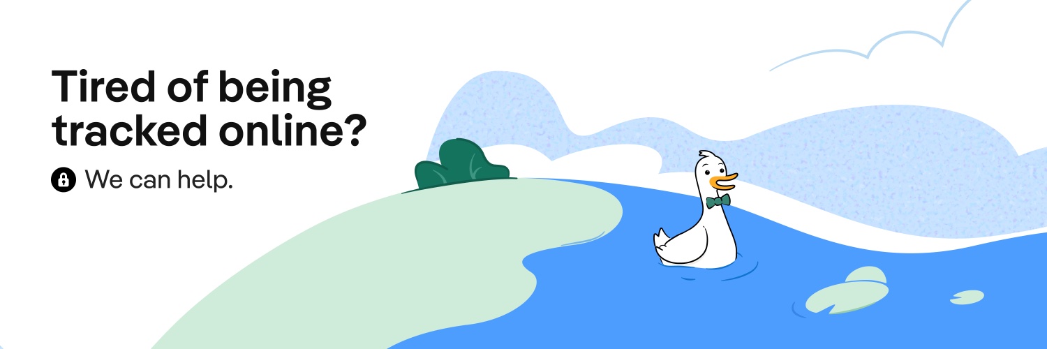 DuckDuckGo banner