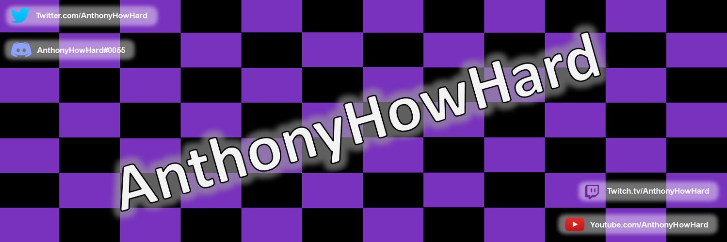 AnthonyHowHard's profile banner image