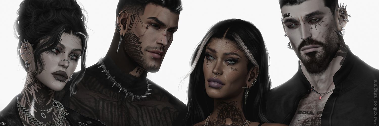 V banner