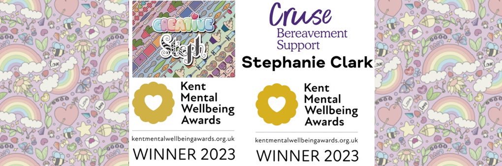 Steph 💜 Award winning mental health advocate banner