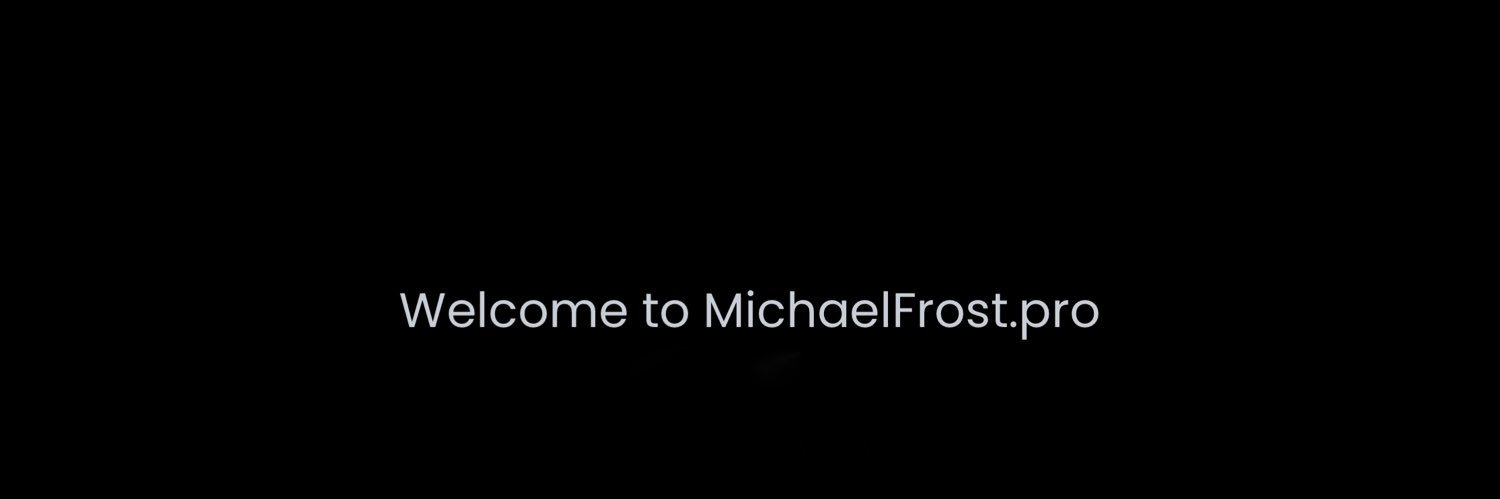 MichaelFrostPro banner