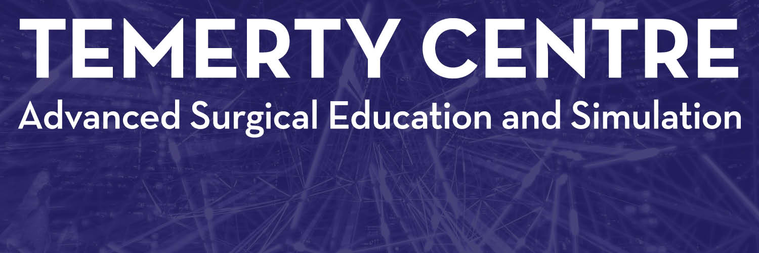 Temerty Advanced Surgical Education & Sim Centre banner