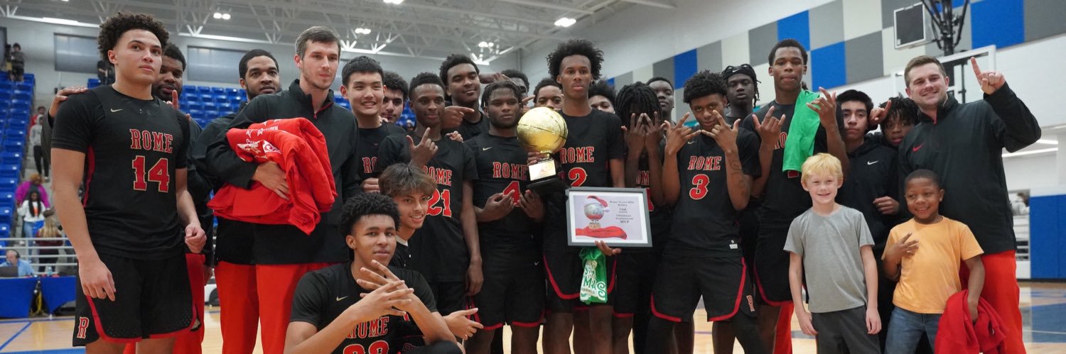Rome High School Basketball banner