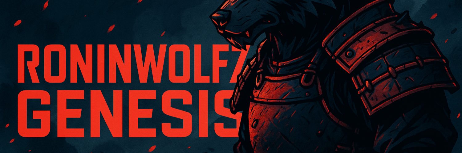 RONINWOLFZ GENESIS banner
