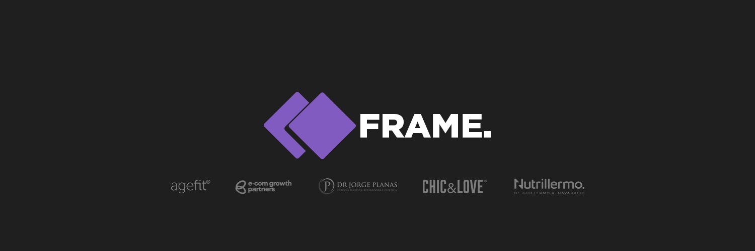 Frame banner