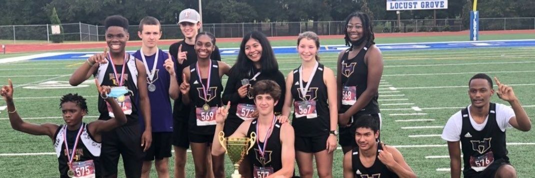 Hampton HS Track And Field banner
