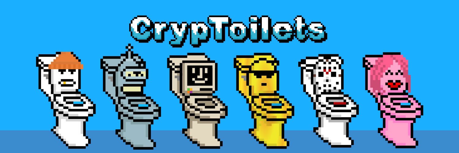 CrypToilets 🚽 banner