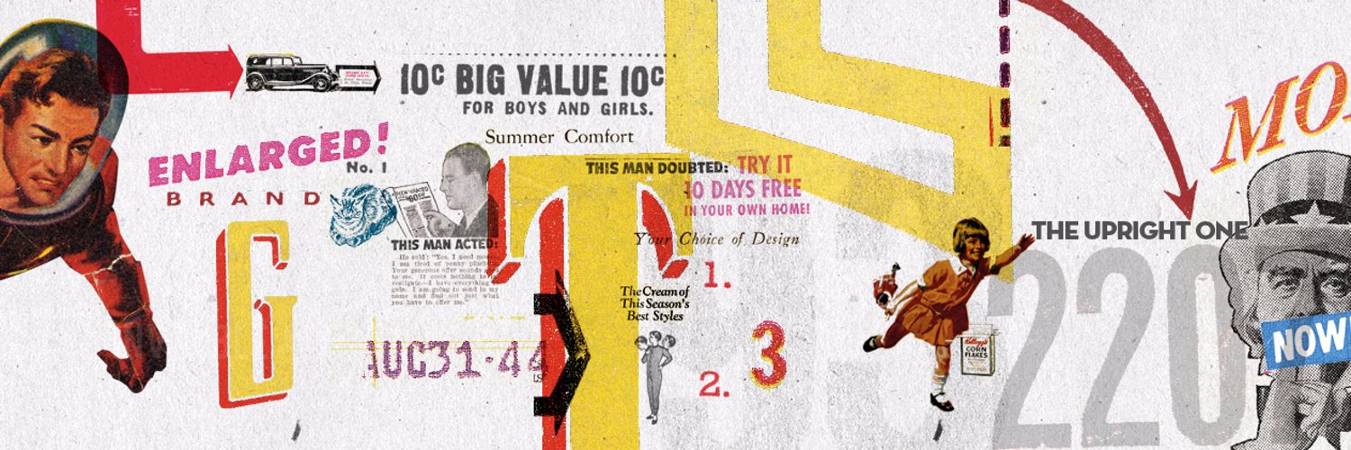 The Upright One banner