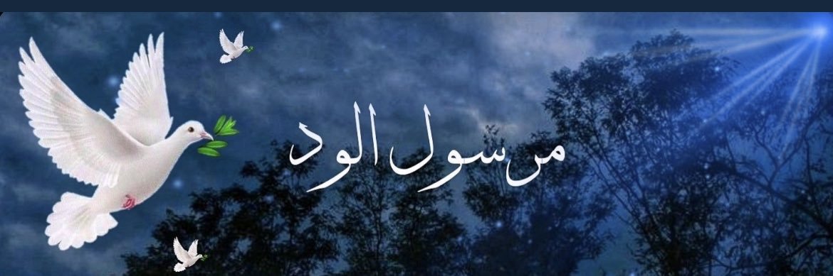 "مرسول الود "🌿's banner