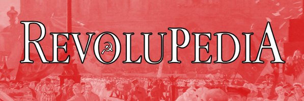 Revolupedia's banner