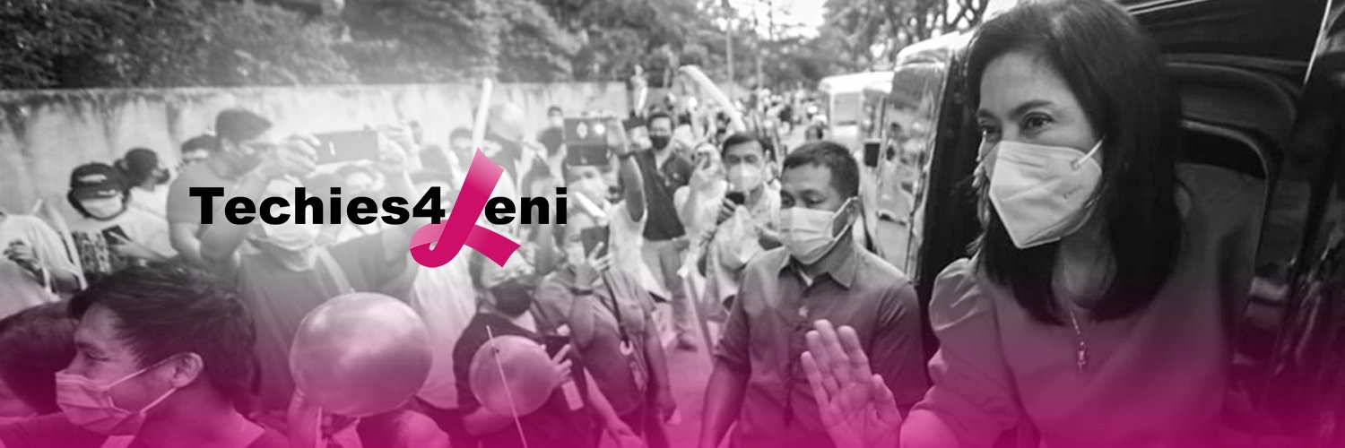 Techies4Leni banner