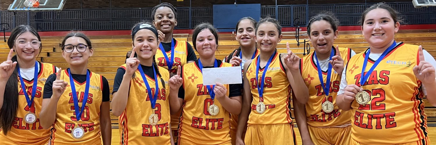 New Mexico Zias Elite Girls Basketball banner