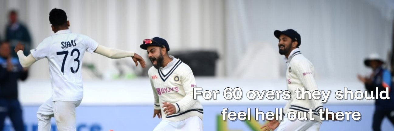 60 overs of hell banner