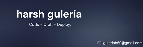 forgewithharsh Profile Banner