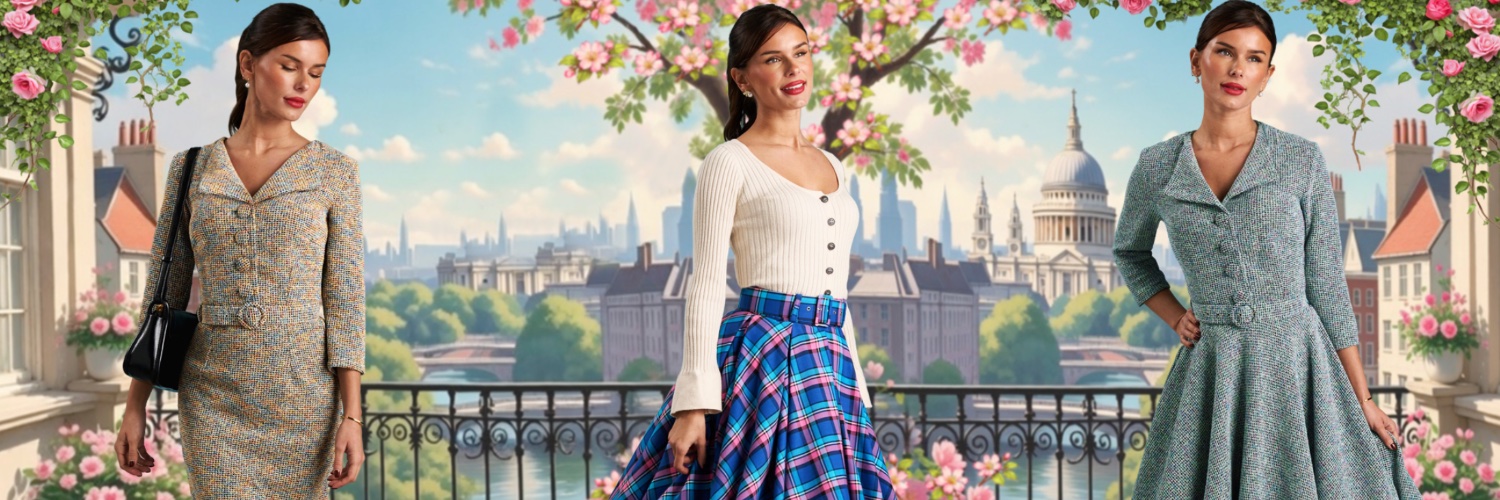 British Retro banner