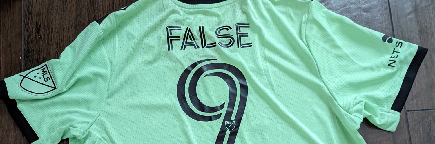 The False Nine's banner