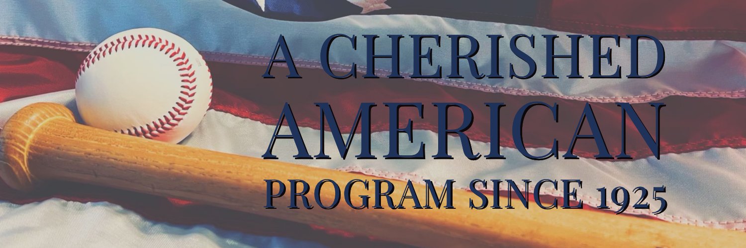 Post 312 American Legion Baseball banner