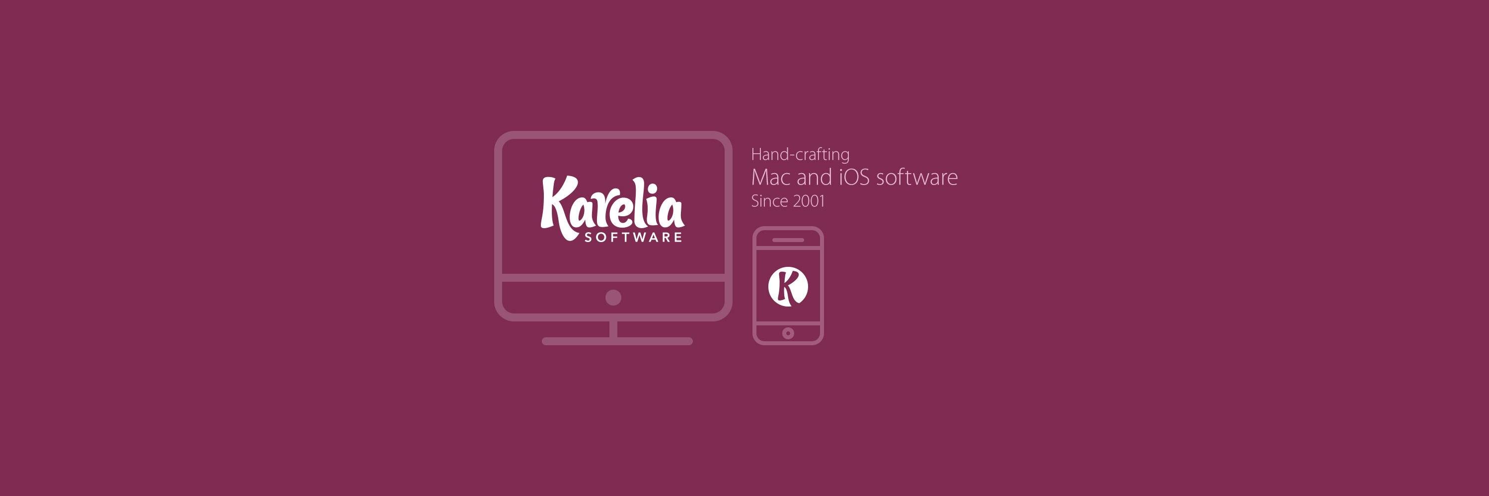 Karelia Software banner