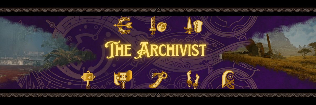 The Archivist banner