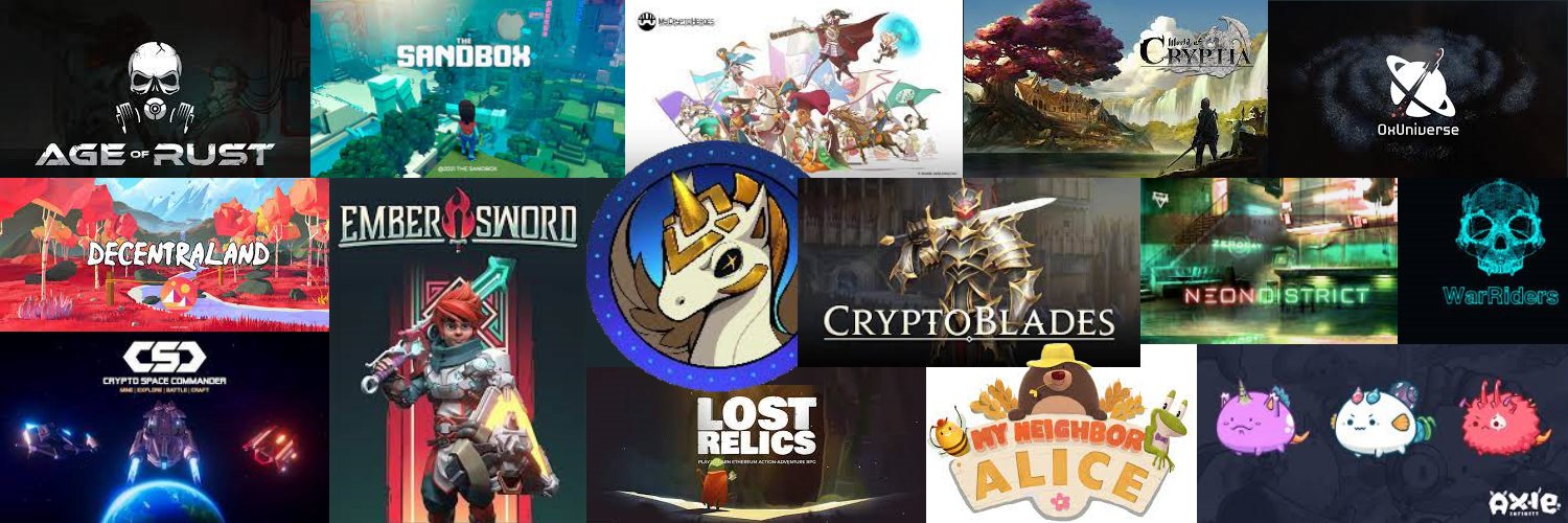 Play-To-Earn Games banner